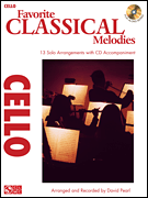 Favorite Classical Melodies Cello BK/CD cover